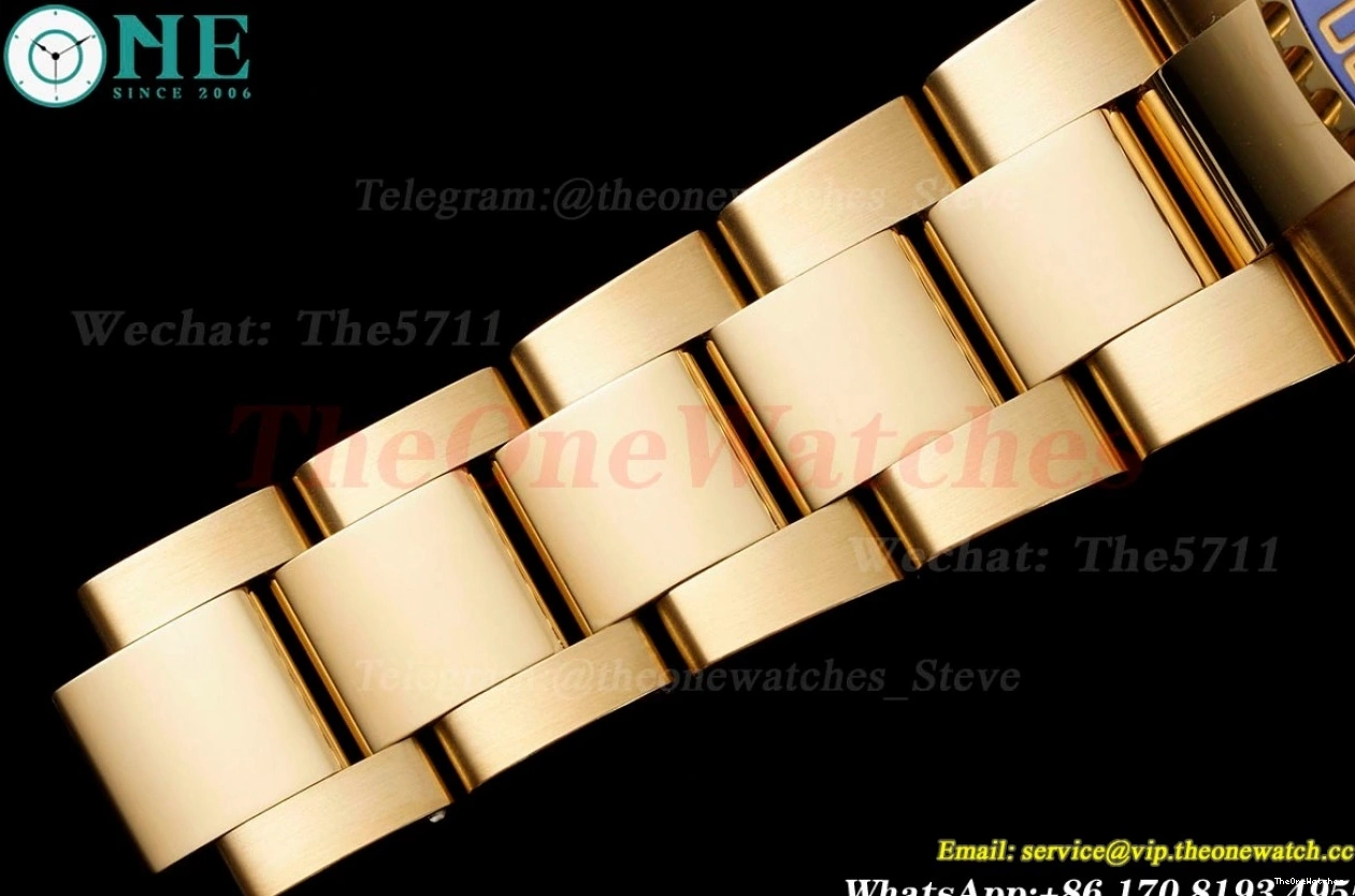 Black YG Clean 40mm Dot YG 116618LN VS3135 Submariner 0112